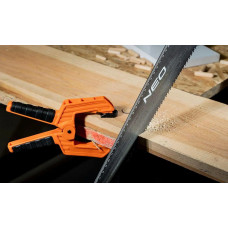 Струбцина Neo Tools, затискач пружинний, пластик, 75мм