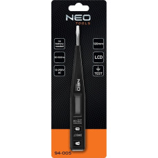 Детектор напруги Neo Tools, 12-250В, РК-дисплей