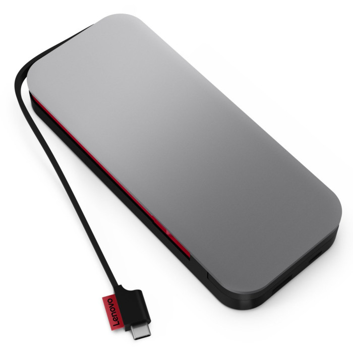 Портативний зарядний пристрій Power Bank Lenovo 20000 mAh, Go USB-C Laptop, Thunder Black