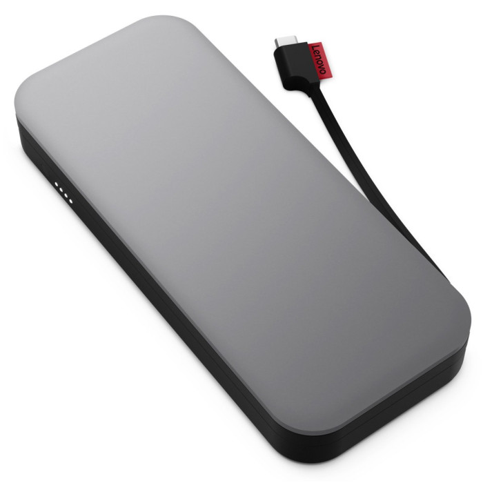 Портативний зарядний пристрій Power Bank Lenovo 20000 mAh, Go USB-C Laptop, Thunder Black