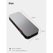 Портативний зарядний пристрій Power Bank Lenovo 20000 mAh, Go USB-C Laptop, Thunder Black