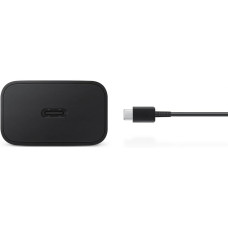 Зарядний пристрій мережевий Samsung 15Вт USB-С, кабель USB-C > USB-C, 1м, чорний