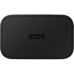 Зарядний пристрій мережевий Samsung 15Вт USB-С, кабель USB-C > USB-C, 1м, чорний