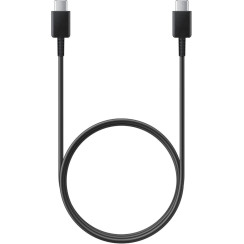 Зарядний пристрій мережевий Samsung 15Вт USB-С, кабель USB-C > USB-C, 1м, чорний