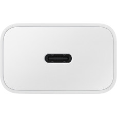 Зарядний пристрій мережевий Samsung 15Вт USB-С, кабель USB-C > USB-C, 1м, білий