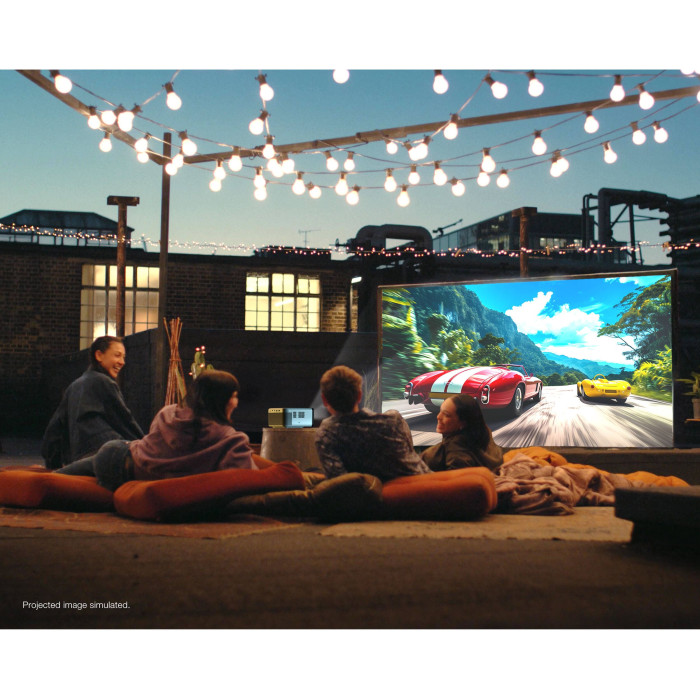 Проєктор Epson EF-21R FHD, 1000 lm, LASER, 1, Google TV, Quartz Rose