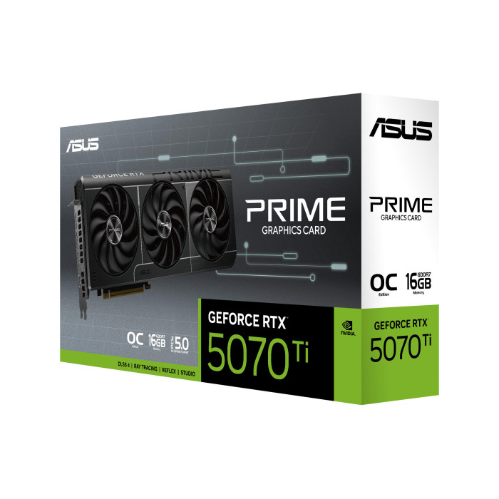 Відеокарта ASUS GeForce RTX 5070 TI 16GB GDDR7 OC PRIME-RTX5070TI-O16G