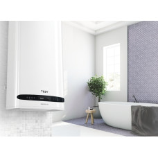 Водонагрівач електр. TESY Bellislimo Cloud плаский GCR 502722 E31 ECW Wi-Fi, 50л, 2,2кВт, ун. монтаж, електр. кер-ння, B, білий
