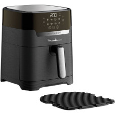 Мультипіч Moulinex EasyFry&Grill Precision, 1550Вт, чаша-4.2л, сенсорне керув., пластик, чорний