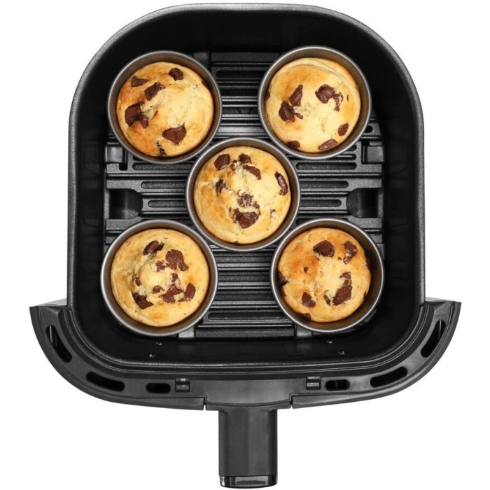 Мультипіч Moulinex EasyFry&Grill Precision, 1550Вт, чаша-4.2л, сенсорне керув., пластик, чорний