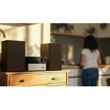Мікросистема Philips TAM3205M2 20Вт, FM, CD, USB, Audio-in, Wireless