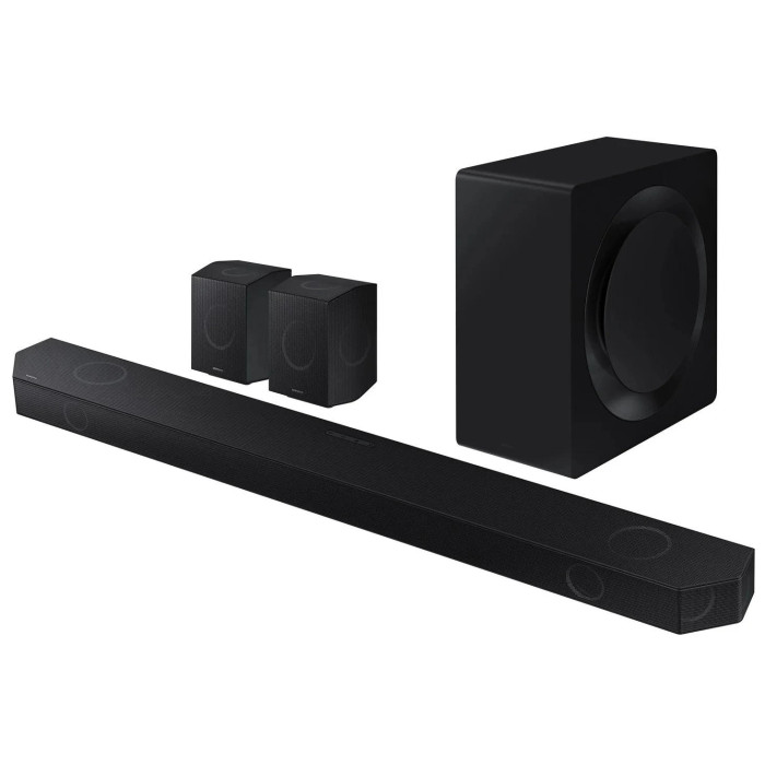 Саундбар Samsung HW-Q990D 656Вт, 11.1.4, BT, HDMI-ARC, Wi-Fi, саб, Dolby Atmos, чорний