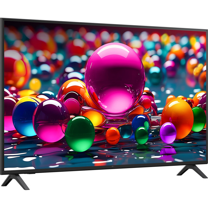 Телевізор 55" LG LED  4K 60Hz Smart WebOS Black