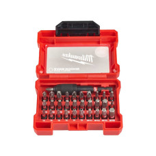 Біти Milwaukee Shockwave, набір 32шт, сталь, кейс