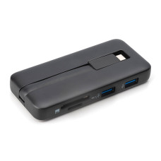 Док-станція DIGITUS USB-C > HDMI/2xUSB-A/USB-C/SD/MicroSD/RJ54, Travel