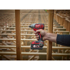 Набір свердел по металу Milwaukee RedHEX Shockwave HSS-TiN, 10шт, 3-10мм, кейс