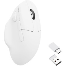 Миша Keychron M7 BT/WL/USB-A/USB-C, білий