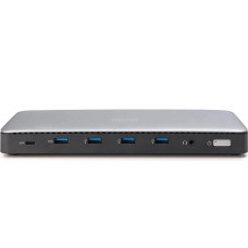 Док-станція DIGITUS USB-C > 3xHDMI/2xDP/4xUSB-A/USB-C/RJ54/DC/Audio