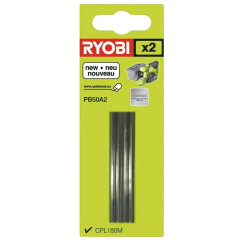 Ніж для рубанка Ryobi PB50A2 комплект 2шт 50мм двосторонній