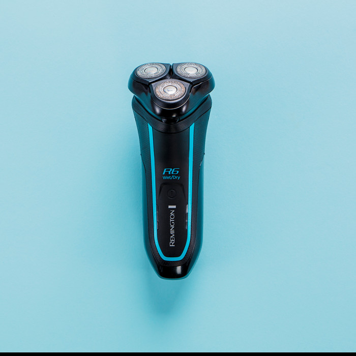 Бритва електр. Remington роторна Style Aqua,  бритв.головок-3, Ni-Mh, сух.+волог., водонепрон., дорожн., чохол, чорно-синій