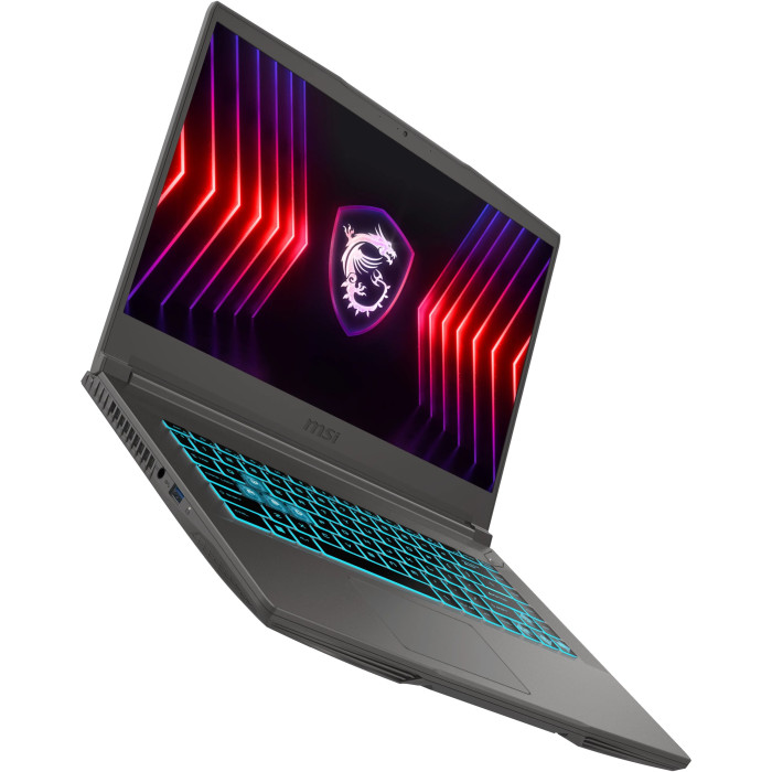Ноутбук MSI Thin B12UCX 15.6 FHD, Intel i5-12450H, 16GB, F1512GB, NVD2050-4, DOS, чорний