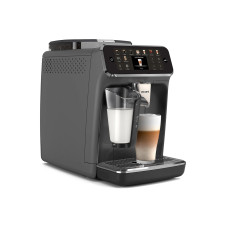 Кавомашина Philips Series 5500, 1.8л, зерно+мелена, автомат.капуч, дисплей, авторецептів -22, холодна кава, сріблясто-чорний