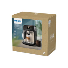 Кавомашина Philips Series 5500, 1.8л, зерно+мелена, автомат.капуч, дисплей, авторецептів -22, холодна кава, сріблясто-чорний