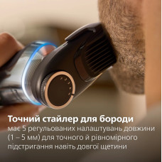 Бритва електр. Philips Series i9000 Prestige Ultra,  бритв.головок-3, Li-Ion, сух.+волог., індикатор заряду, твердий чохол, хром