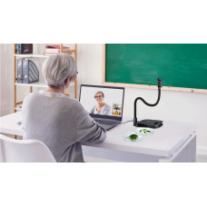 Документ-камера AVer U50+, 4K, А3, 16X digital zoom, 8 MP, LED Lamp, mic, USB, чорний