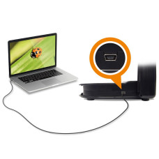 Документ-камера AVer U50+, 4K, А3, 16X digital zoom, 8 MP, LED Lamp, mic, USB, чорний