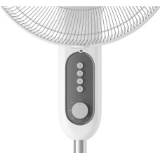 Вентилятор Philips підлоговий Series 1001, 45см, 47Вт, пульт ДК, опора кругла, білий