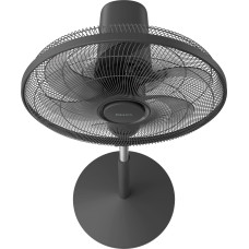 Вентилятор Philips підлоговий Series 1001, 45см, 47Вт, пульт ДК, опора кругла, ароматерапія, чорний