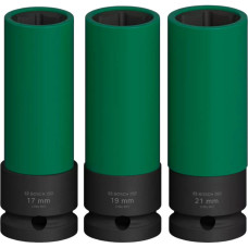 Набір ударних торцевих головок Bosch Professional Extra Deep 3шт 1/2" 85мм