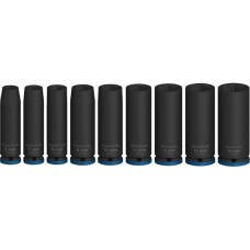 Набір ударних торцевих головок Bosch Professional Deep 9шт 1/4" 50мм