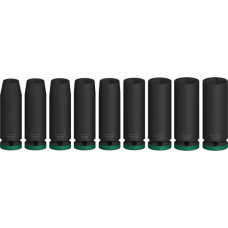 Набір ударних торцевих головок Bosch Professional Deep 9шт 1/2"