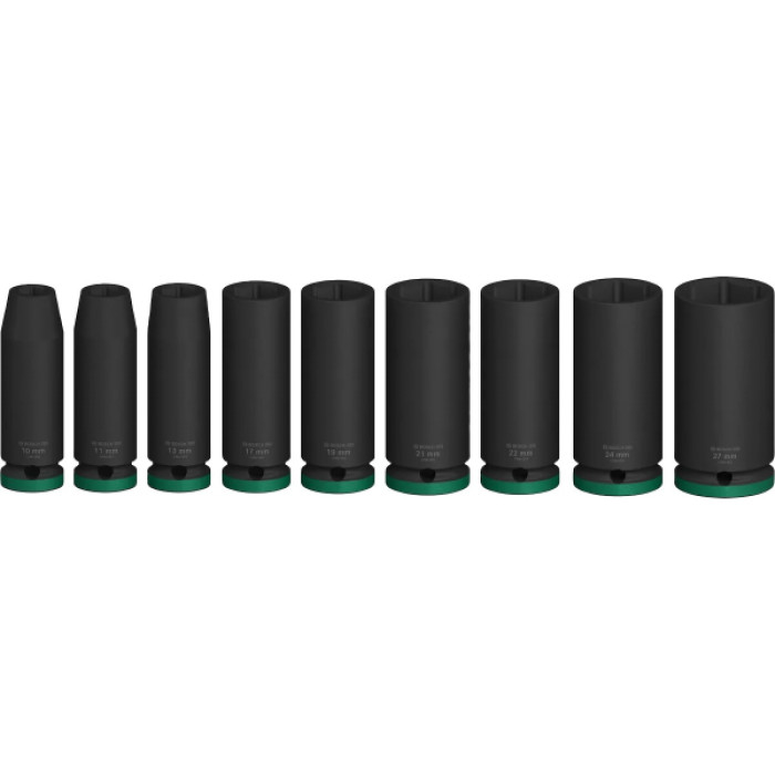 Набір ударних торцевих головок Bosch Professional Deep 9шт 1/2"