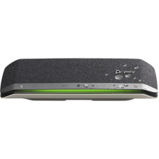 Спікерфон Poly Sync 40+ -M з адаптером BT700A, 3 x Bi-Mic, радіус 2,5 м, USB-A, USB-C, Bluetooth, сірий