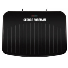 Гриль George Foreman прижимний Fit Grill Large 2400Вт, темп. режимів-1, пластик, чорний