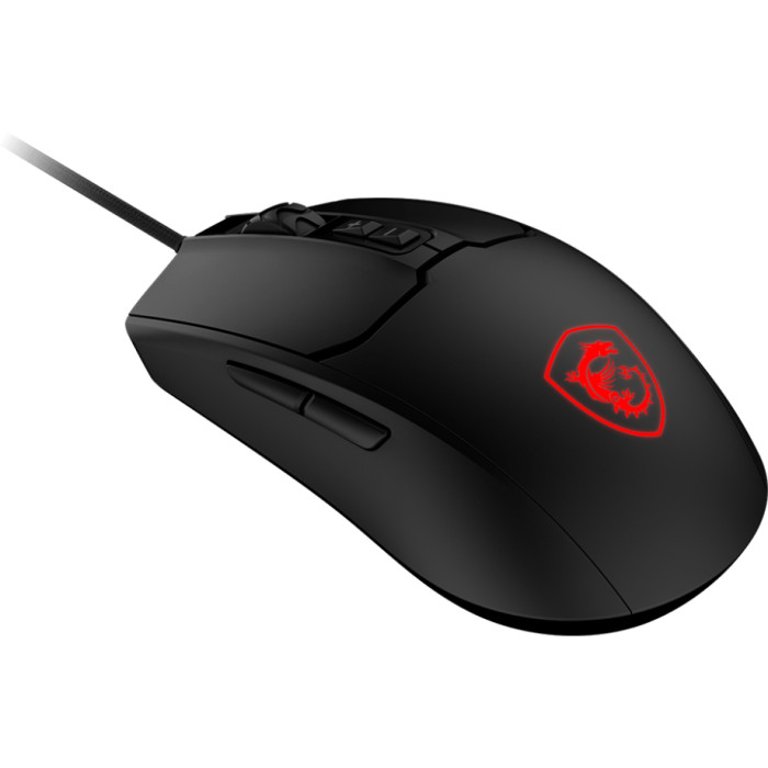 Миша MSI FORGE GM100, RGB, чорний