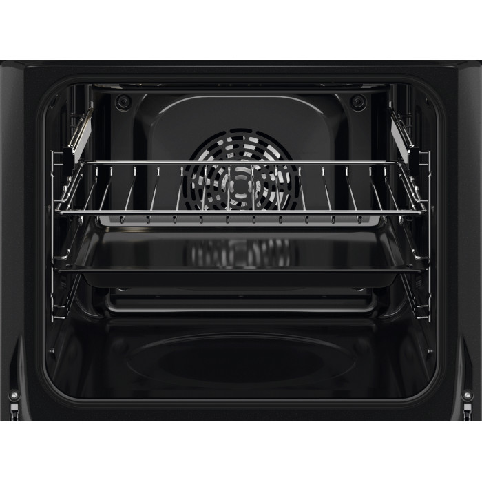 Духова шафа Electrolux електрична, 65л, A, дисплей, конвекція, чорний