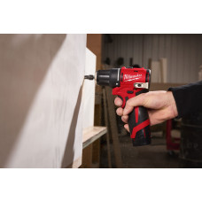 Шурупокрут-дриль акумуляторний Milwaukee M12 BLDDRC-202C 12В 2х2А·год 40Нм 0-550-1700об·хв ЗП C12C кейс 1.2кг
