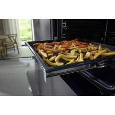 Духова шафа Miele H 2861 B Clean Steel електрична, 76л, A+, дисплей, конвекція, телескопічні напрямні, чорний