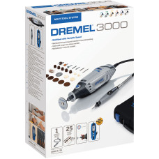 Шліфмашина шліфувально-гравірувальна Dremel 3000-1/25 130Вт 10000-33000об·хв 25 насадок кейс 0.55кг