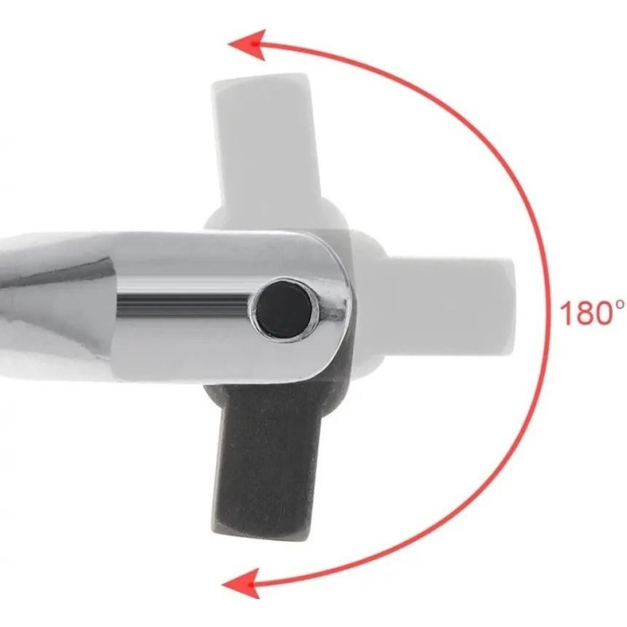 Ключ воріт Tolsen, із шарніром, 1/2", 460мм