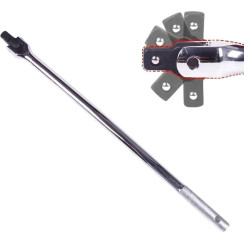 Ключ воріт Tolsen, із шарніром, 1/2", 460мм