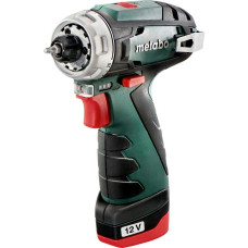 Шурупокрут-дриль акумуляторний Metabo BS 12В 1x2А·год 17·34Нм 0-360·0-1400об·хв сумка 0.95кг