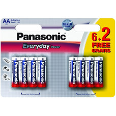 Батарейка Panasonic Everyday Power лужна AA блістер, 8 шт.