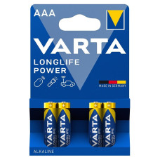 Батарейка Varta Longlife Power лужна AAA блістер, 4 шт
