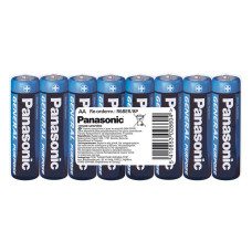 Батарейка Panasonic GENERAL PURPOSE вугільно-цинкова AA(R6) плівка, 8 шт.
