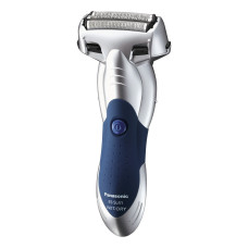 Бритва електр. Panasonic сіткова, 7600  об/хв,  бритв.головок-3, Li-Ion, сух.+волог., тример, срібно-синій